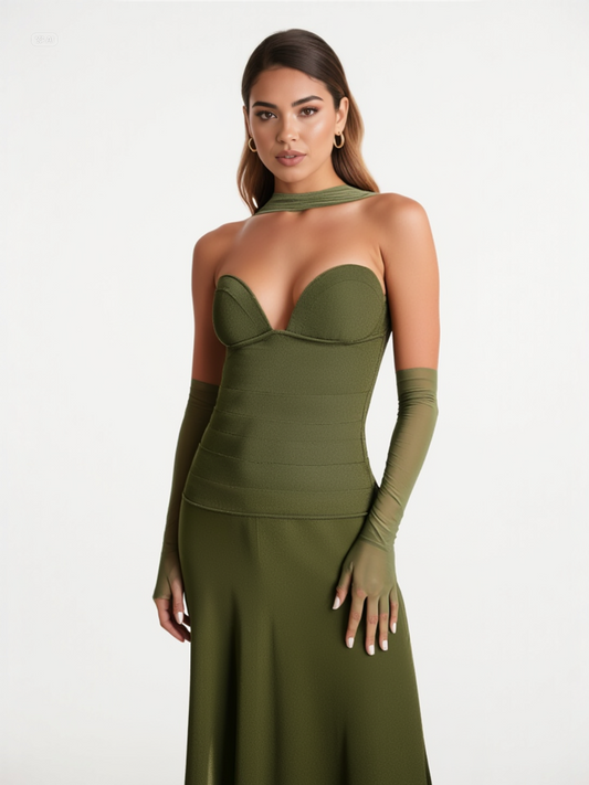 Vestido largo Lindsey